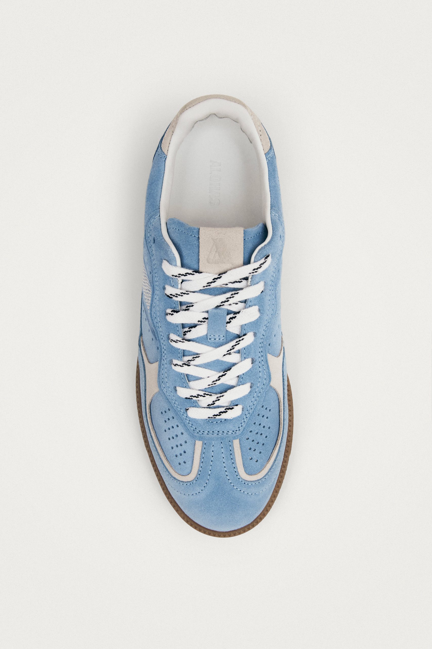 Tb.490 Rife Cornflower Blue Cream Leather Sneakers - Image 5