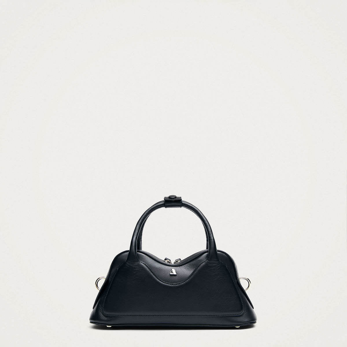 Hilma Mini Black Leather Bag - Image 3
