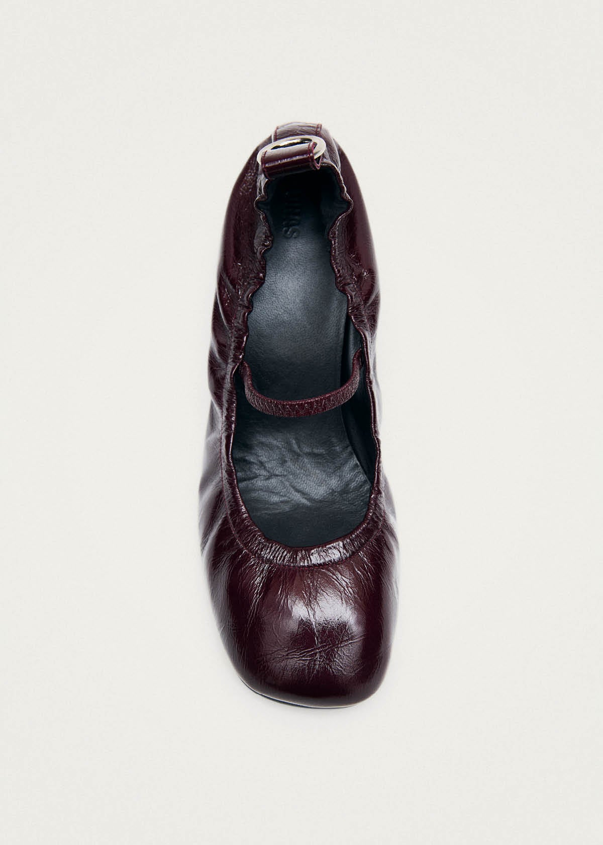 Rhiane Patent Burgundy Leather Pumps - Image 5