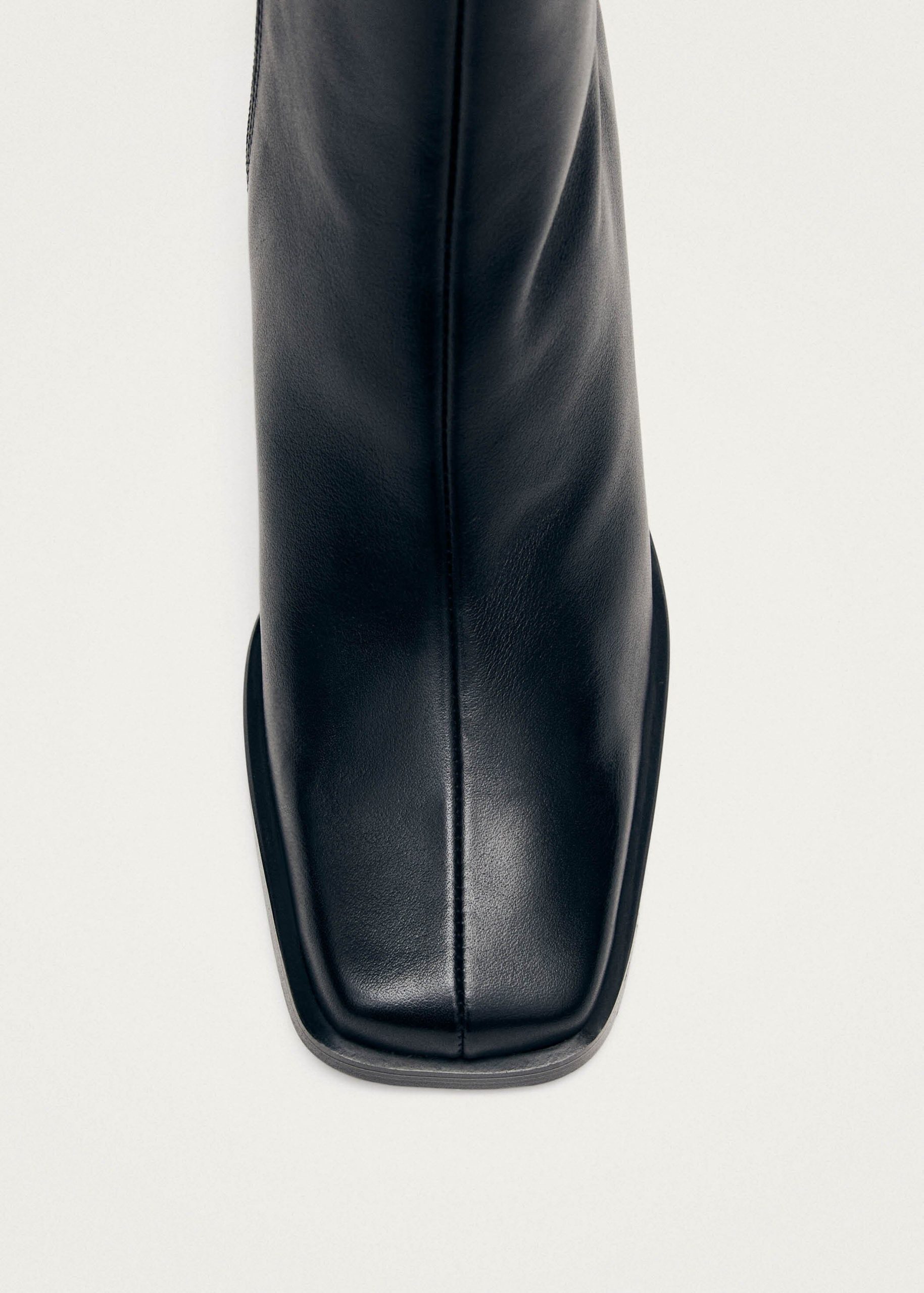 South Black Leather Ankle Boots - Image 6