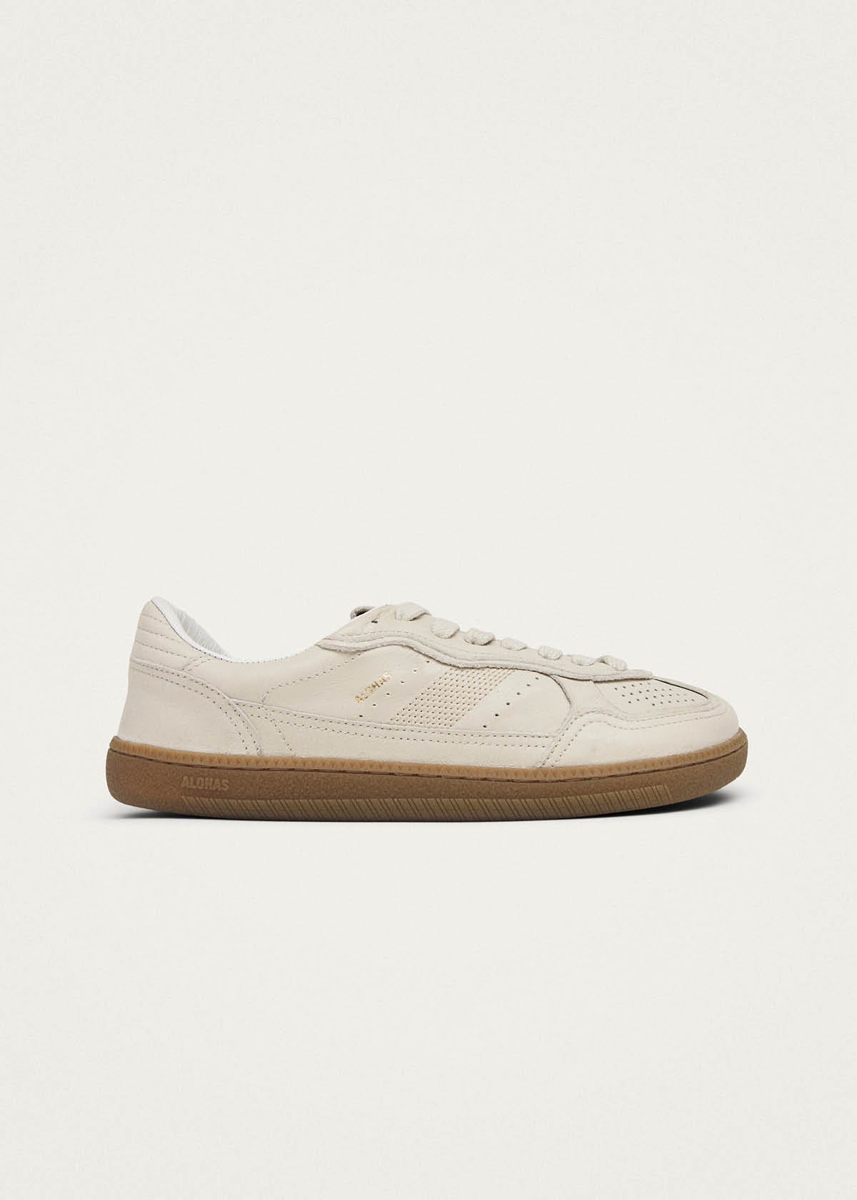 Tb.00 Barefoot Cream Leather Sneakers - Image 4