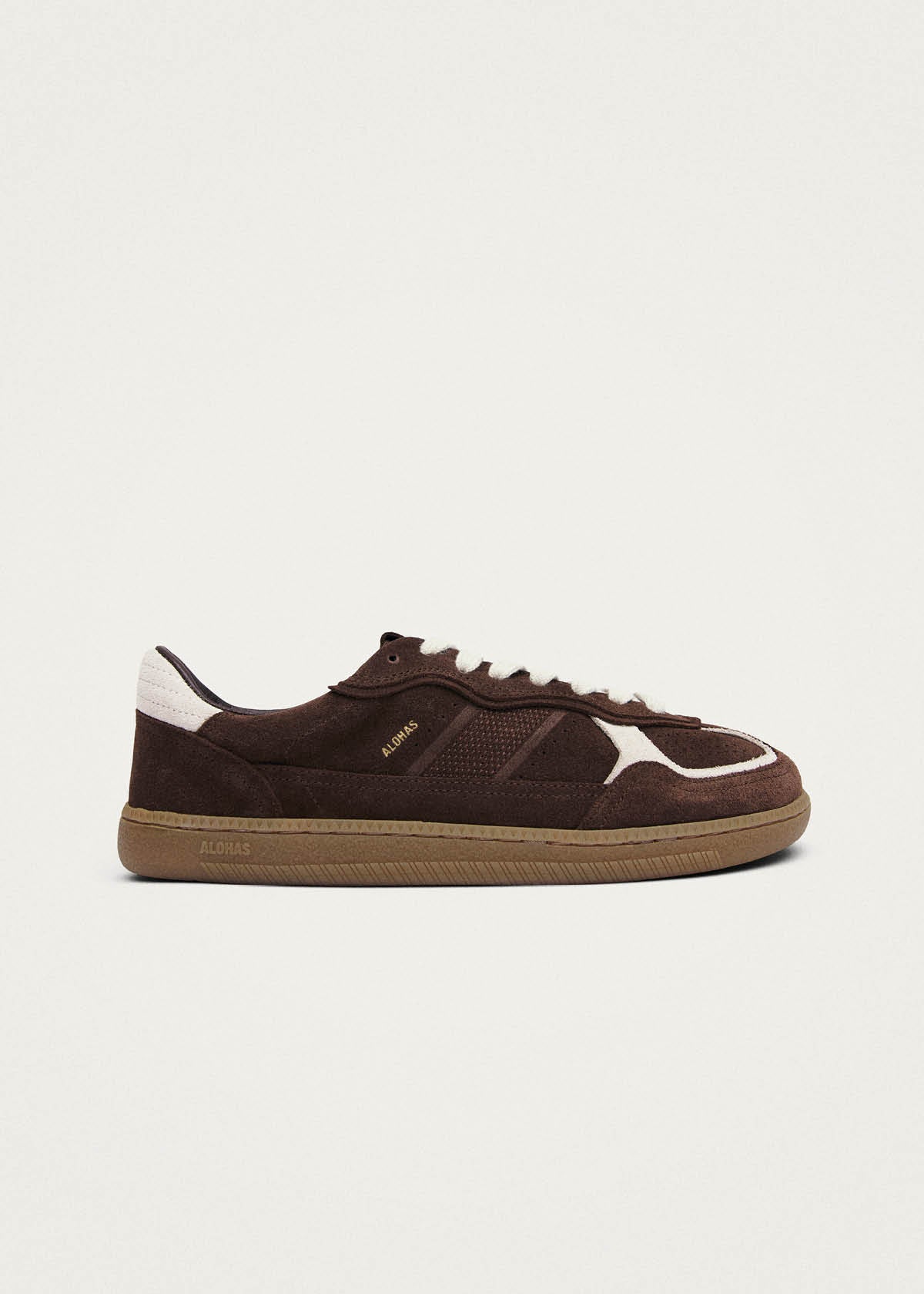 Tb.00 Barefoot Rife Cocoa & Off White Leather Sneakers - Image 4
