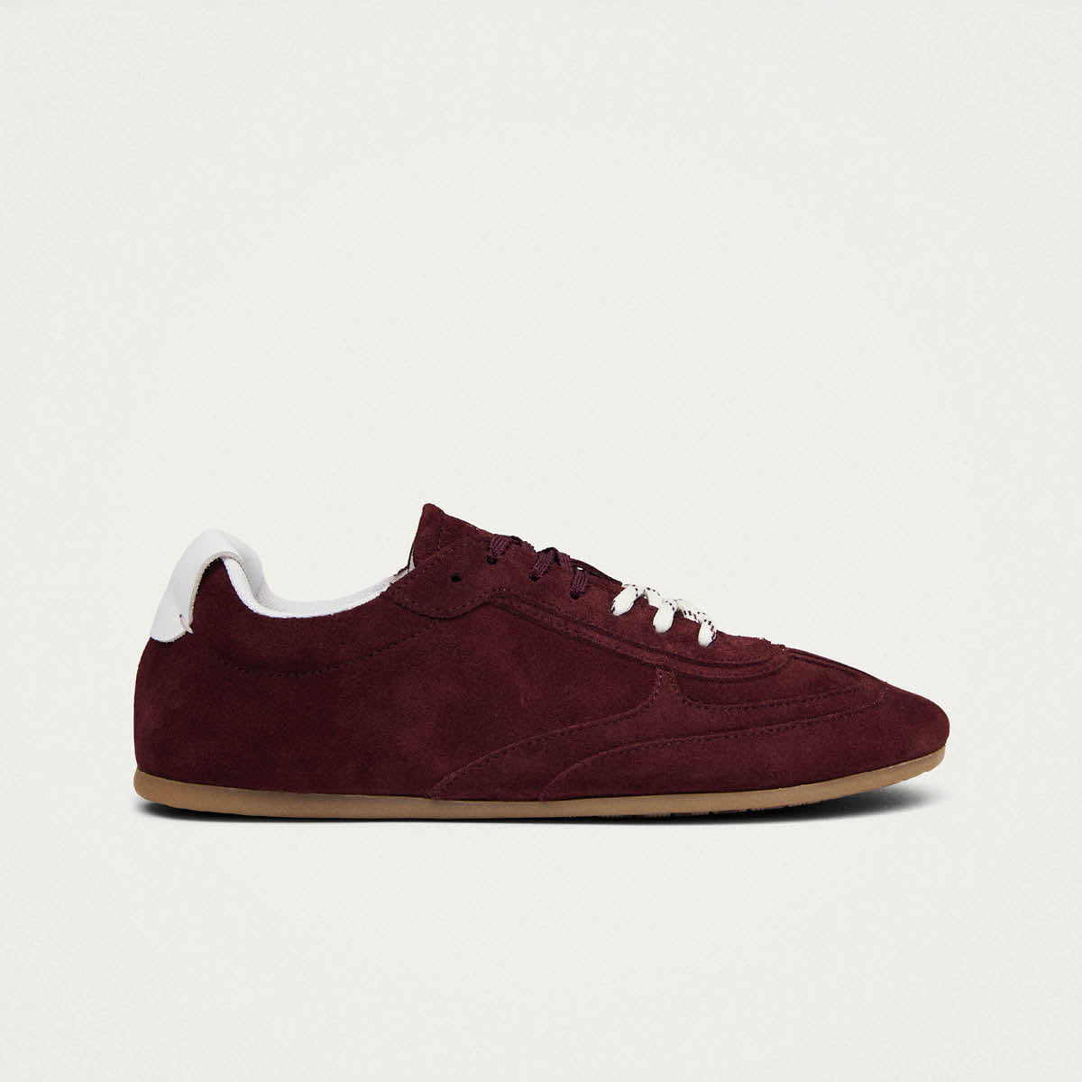 Tb.24 Suede Burgundy Leather Sneakers - Image 3