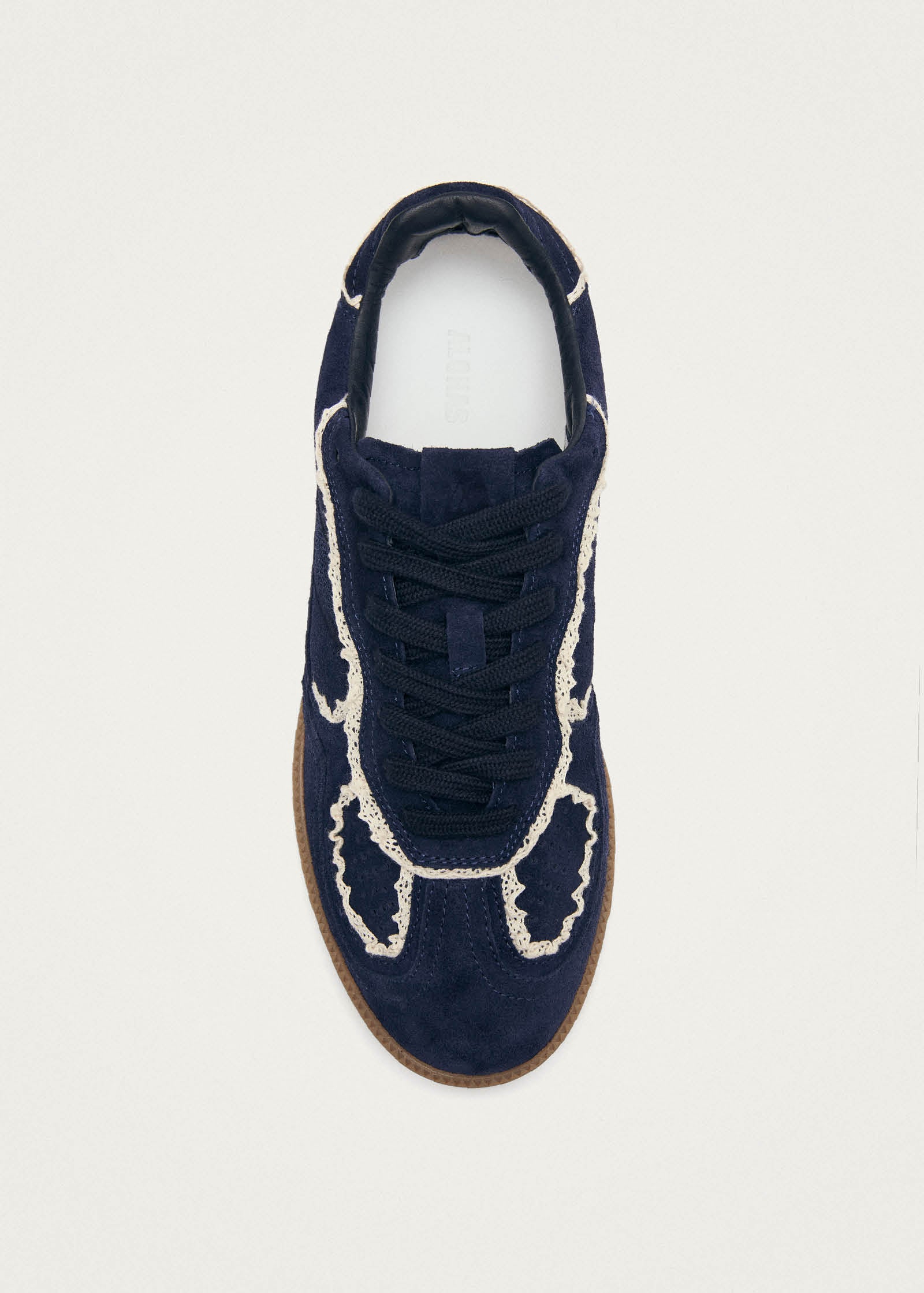 Tb.490 Crochet Navy Leather Sneakers - Image 5